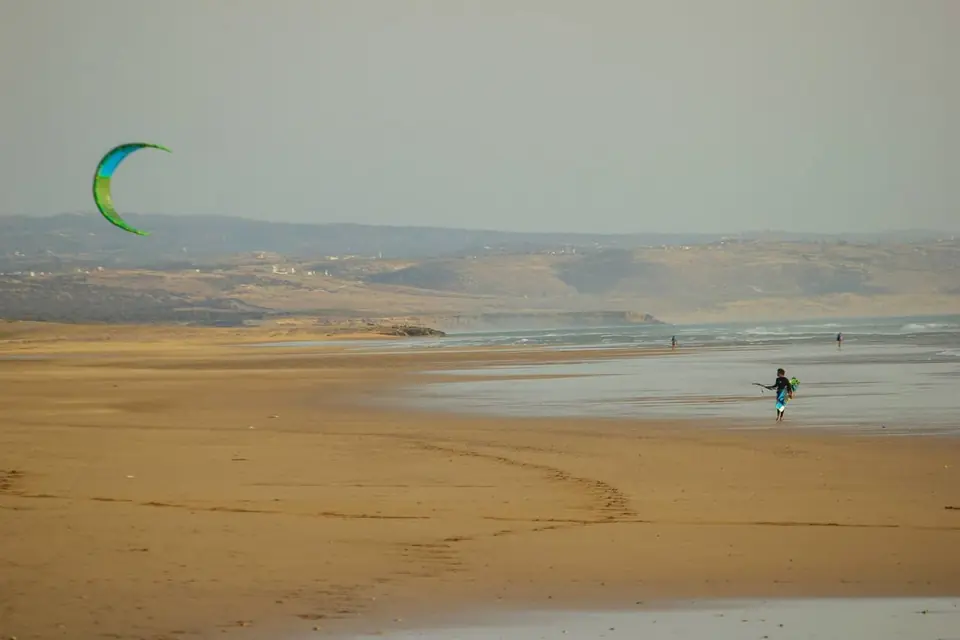 Spot de downwind Sidi Kaouki — photo 1